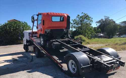 Construction Equipment Towing Service in Orlando, Fl
