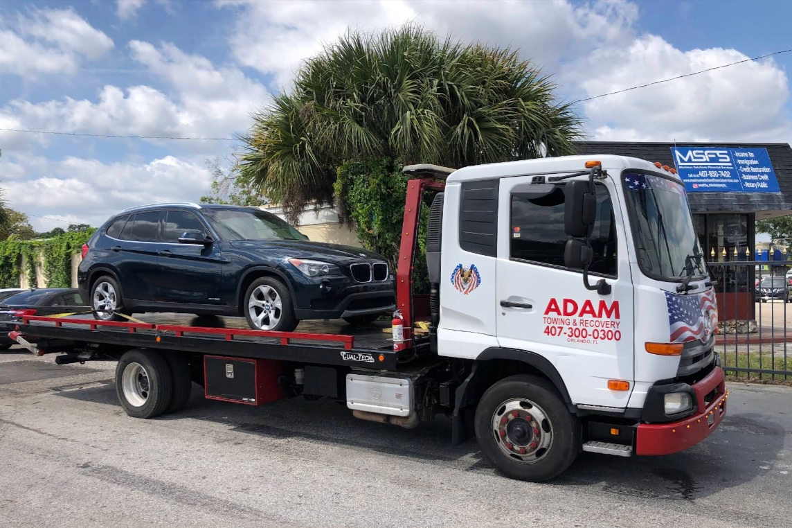 Long Distance Towing Service in Orlando, Fl